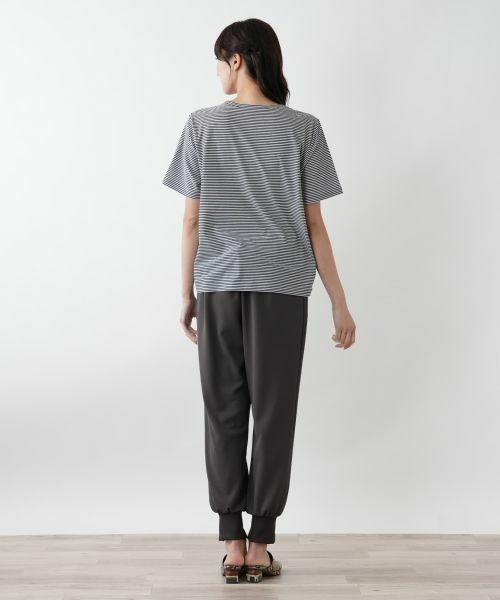 Leilian PLUS HOUSE / レリアンプラスハウス Tシャツ | 【店舗人気】ナローボーダーTシャツ【Leilian WHITE LABEL】 | 詳細6