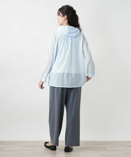 Leilian PLUS HOUSE / レリアンプラスハウス シャツ・ブラウス | 【店舗人気】フーデッドブラウス【Leilian WHITE LABEL】 | 詳細3