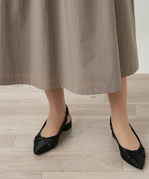 Leilian PLUS HOUSE / レリアンプラスハウス ミニ・ひざ丈スカート | 【店舗人気】洗えるギャザースカート | 詳細11