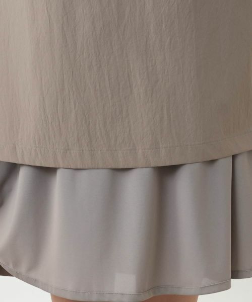 Leilian PLUS HOUSE / レリアンプラスハウス ミニ・ひざ丈スカート | 【店舗人気】洗えるギャザースカート | 詳細13