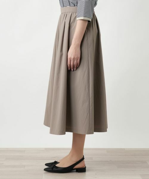 Leilian PLUS HOUSE / レリアンプラスハウス ミニ・ひざ丈スカート | 【店舗人気】洗えるギャザースカート | 詳細8
