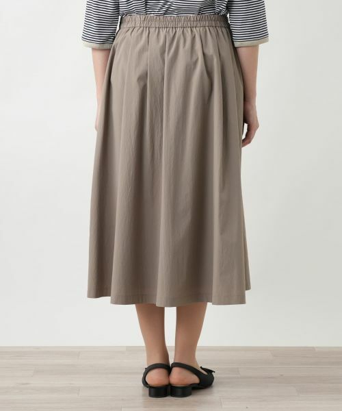 Leilian PLUS HOUSE / レリアンプラスハウス ミニ・ひざ丈スカート | 【店舗人気】洗えるギャザースカート | 詳細9