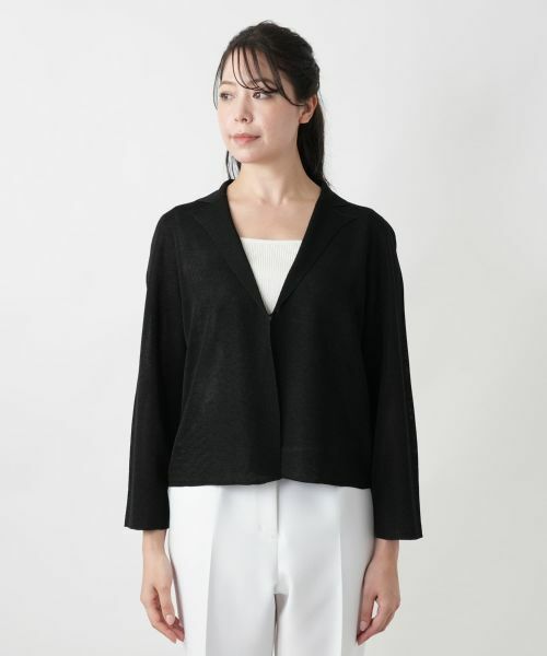Leilian PLUS HOUSE / レリアンプラスハウス テーラードジャケット | ニットジャケット | 詳細7