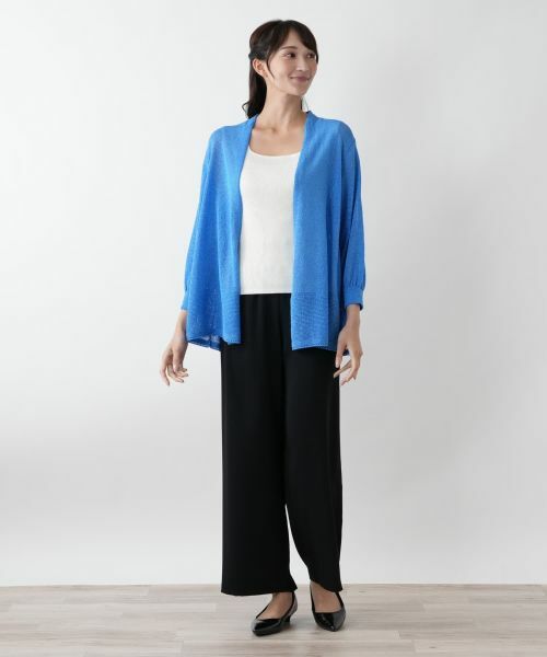 Leilian PLUS HOUSE / レリアンプラスハウス カーディガン・ボレロ | 【店舗人気】トッパーカーディガン | 詳細1