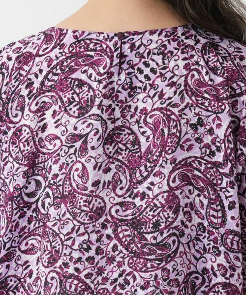 Leilian PLUS HOUSE / レリアンプラスハウス シャツ・ブラウス | ペイズリーレース刺繍ブラウス | 詳細11