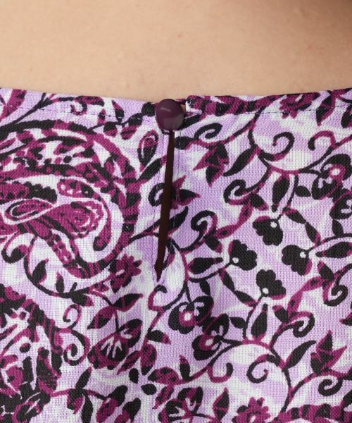 Leilian PLUS HOUSE / レリアンプラスハウス シャツ・ブラウス | ペイズリーレース刺繍ブラウス | 詳細12