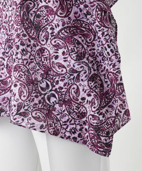 Leilian PLUS HOUSE / レリアンプラスハウス シャツ・ブラウス | ペイズリーレース刺繍ブラウス | 詳細14