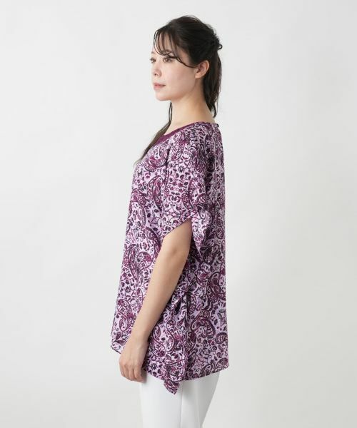 Leilian PLUS HOUSE / レリアンプラスハウス シャツ・ブラウス | ペイズリーレース刺繍ブラウス | 詳細8