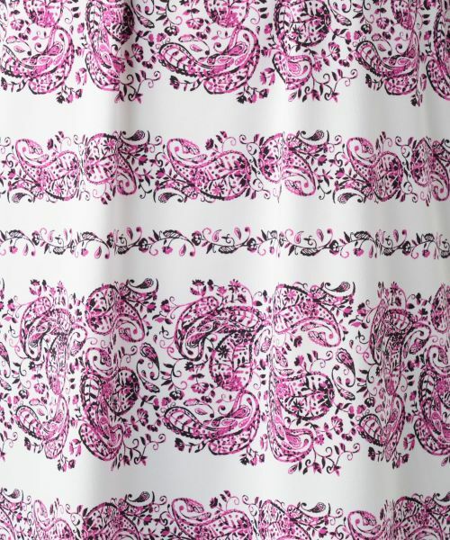 Leilian PLUS HOUSE / レリアンプラスハウス シャツ・ブラウス | 【店舗人気】ペイズリー柄キーネックブラウス | 詳細16