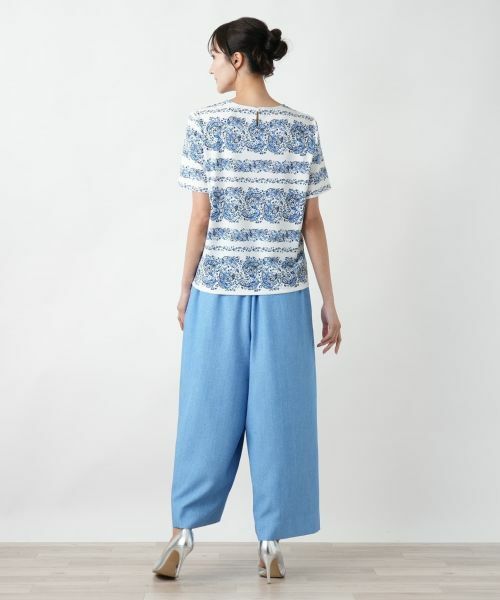 Leilian PLUS HOUSE / レリアンプラスハウス カットソー | 【店舗人気】ペイズリーカットソー | 詳細14