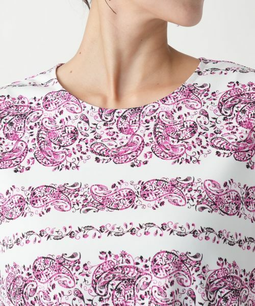 Leilian PLUS HOUSE / レリアンプラスハウス カットソー | 【店舗人気】ペイズリーカットソー | 詳細7