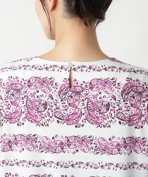 Leilian PLUS HOUSE / レリアンプラスハウス カットソー | 【店舗人気】ペイズリーカットソー | 詳細8