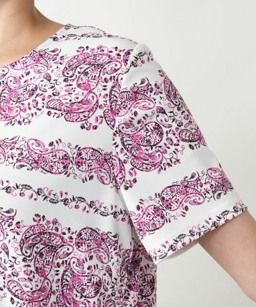 Leilian PLUS HOUSE / レリアンプラスハウス カットソー | 【店舗人気】ペイズリーカットソー | 詳細9