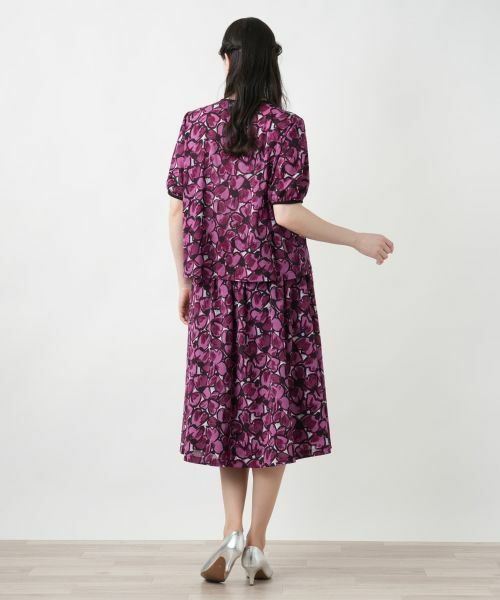 Leilian PLUS HOUSE / レリアンプラスハウス シャツ・ブラウス | 【店舗人気】フラワー柄クルーネックブラウス | 詳細6