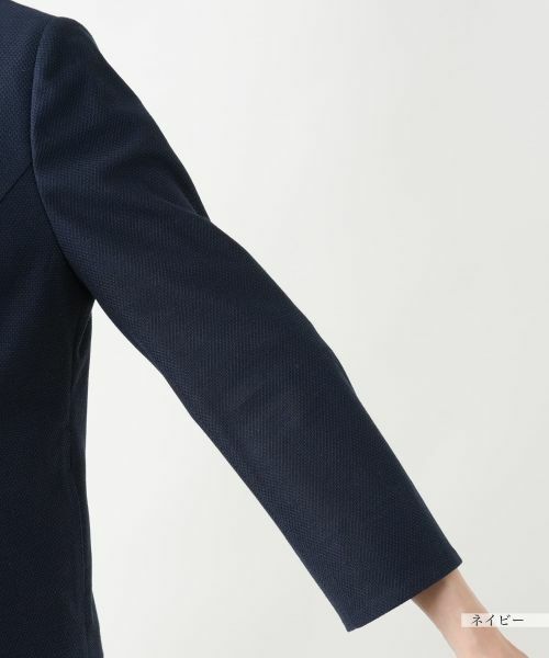 Leilian PLUS HOUSE / レリアンプラスハウス テーラードジャケット | 【店舗人気】ノーカラージャケット | 詳細12