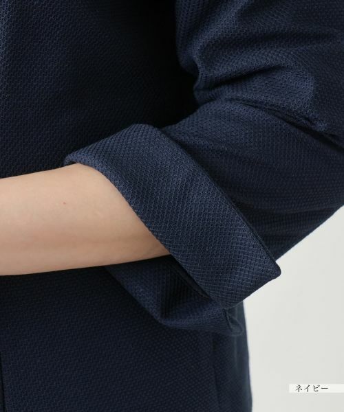 Leilian PLUS HOUSE / レリアンプラスハウス テーラードジャケット | 【店舗人気】ノーカラージャケット | 詳細13