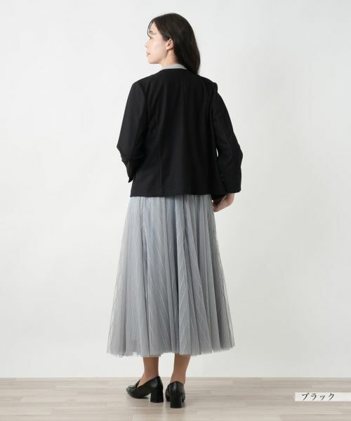 Leilian PLUS HOUSE / レリアンプラスハウス テーラードジャケット | 【店舗人気】ノーカラージャケット | 詳細3