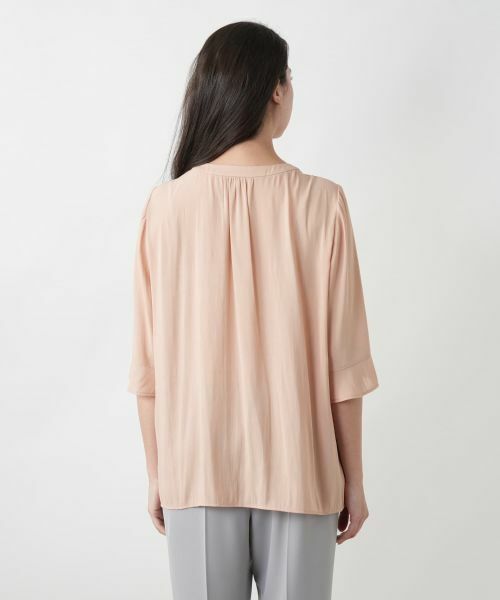 Leilian PLUS HOUSE / レリアンプラスハウス シャツ・ブラウス | 【店舗人気】ギャザーブラウス【Leilian WHITE LABEL】 | 詳細9