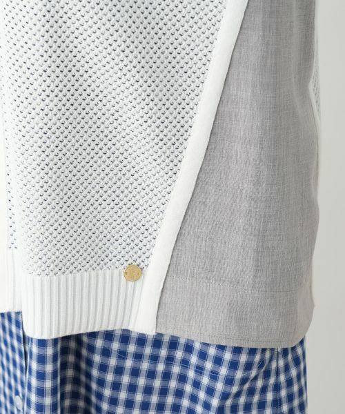 Leilian PLUS HOUSE / レリアンプラスハウス テーラードジャケット | 【店舗人気】フード切替ベスト | 詳細10