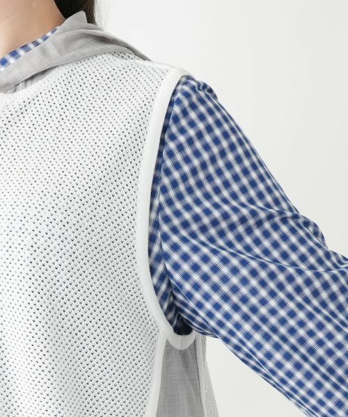 Leilian PLUS HOUSE / レリアンプラスハウス テーラードジャケット | 【店舗人気】フード切替ベスト | 詳細9