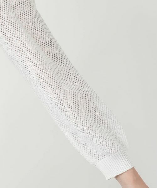 Leilian PLUS HOUSE / レリアンプラスハウス ニット・セーター | 【店舗人気】異素材切替クルーネックニット | 詳細9