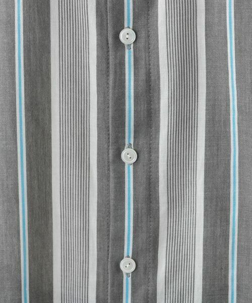 Leilian PLUS HOUSE / レリアンプラスハウス シャツ・ブラウス | ストライプブラウス | 詳細11