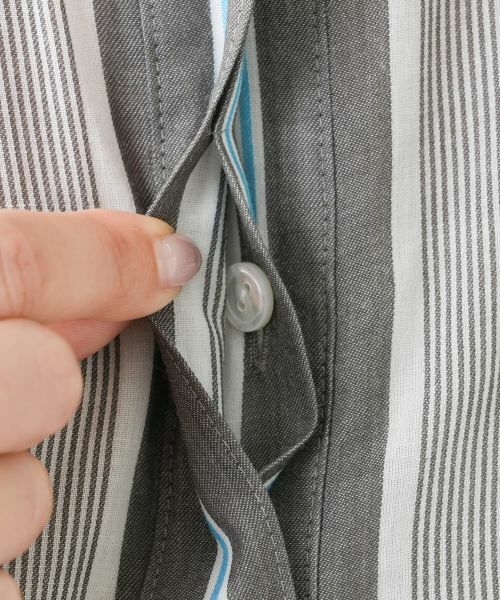 Leilian PLUS HOUSE / レリアンプラスハウス シャツ・ブラウス | ストライプブラウス | 詳細14