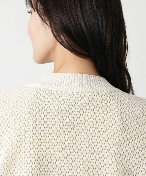 Leilian PLUS HOUSE / レリアンプラスハウス カーディガン・ボレロ | 【店舗人気】メッシュカーディガン | 詳細11