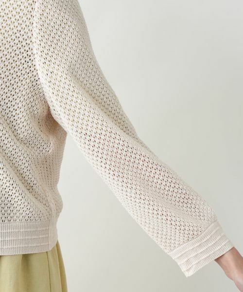 Leilian PLUS HOUSE / レリアンプラスハウス カーディガン・ボレロ | 【店舗人気】メッシュカーディガン | 詳細12
