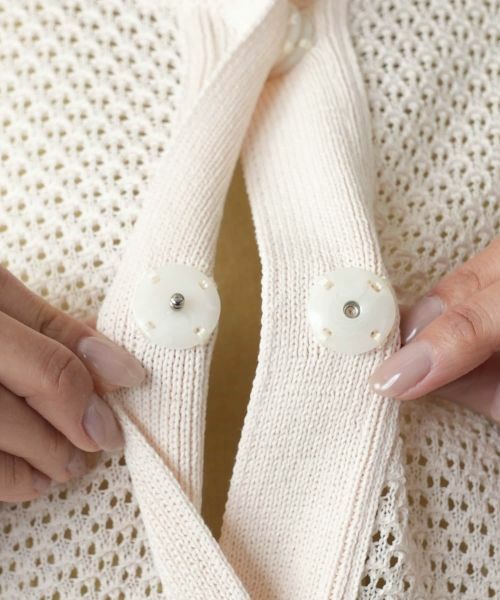 Leilian PLUS HOUSE / レリアンプラスハウス カーディガン・ボレロ | 【店舗人気】メッシュカーディガン | 詳細14