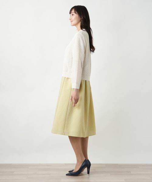 Leilian PLUS HOUSE / レリアンプラスハウス カーディガン・ボレロ | 【店舗人気】メッシュカーディガン | 詳細5