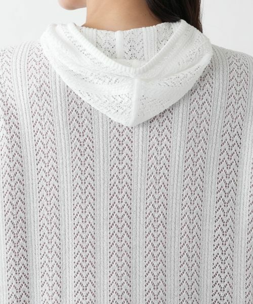 Leilian PLUS HOUSE / レリアンプラスハウス カーディガン・ボレロ | 【店舗人気】フード付きジップカーディガン | 詳細11