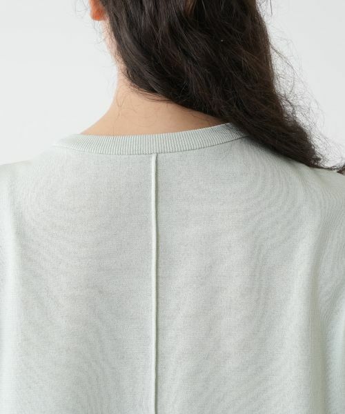 Leilian PLUS HOUSE / レリアンプラスハウス カーディガン・ボレロ | マップ柄クルーネックカーディガン | 詳細8