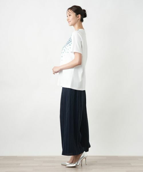 Leilian PLUS HOUSE / レリアンプラスハウス カットソー | 【店舗人気】プリントカットソー | 詳細2