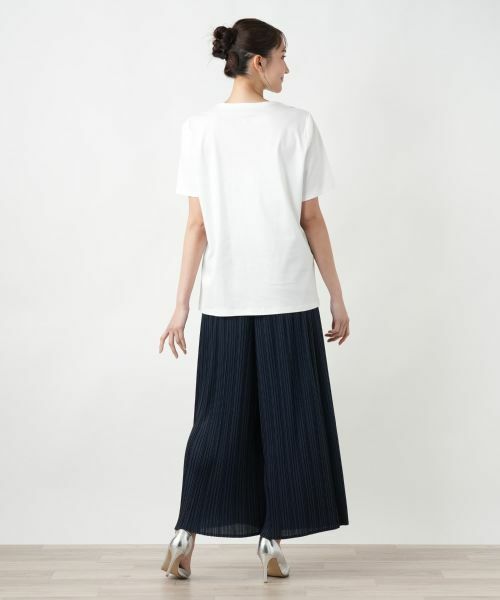 Leilian PLUS HOUSE / レリアンプラスハウス カットソー | 【店舗人気】プリントカットソー | 詳細3