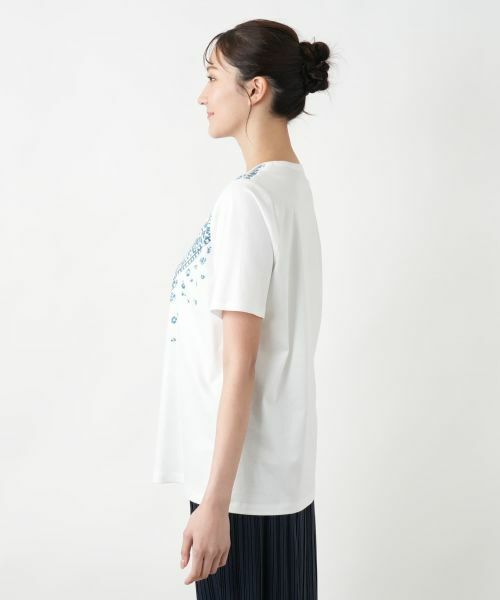 Leilian PLUS HOUSE / レリアンプラスハウス カットソー | 【店舗人気】プリントカットソー | 詳細5