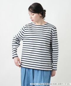 Leilian PLUS HOUSE / レリアンプラスハウス カットソー | 【店舗人気】ボーダーカットソー【Le Minor】