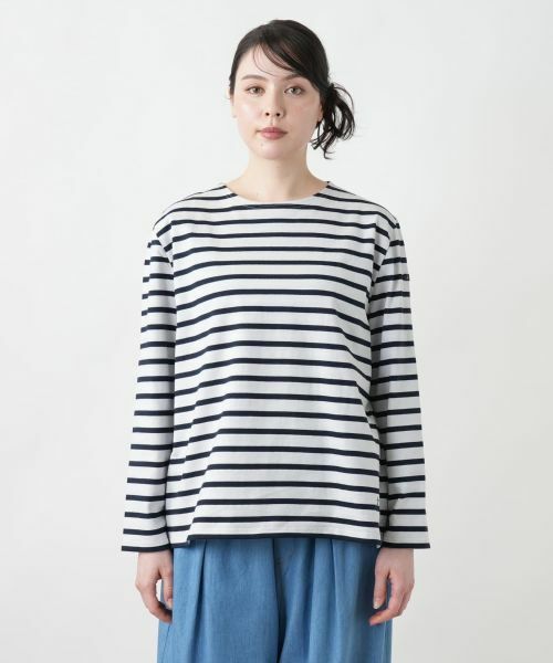 Leilian PLUS HOUSE / レリアンプラスハウス カットソー | 【店舗人気】ボーダーカットソー【Le Minor】 | 詳細4