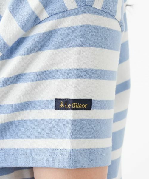 Leilian PLUS HOUSE / レリアンプラスハウス カットソー | 【店舗人気】ボーダーカットソー【Le minor】 | 詳細15
