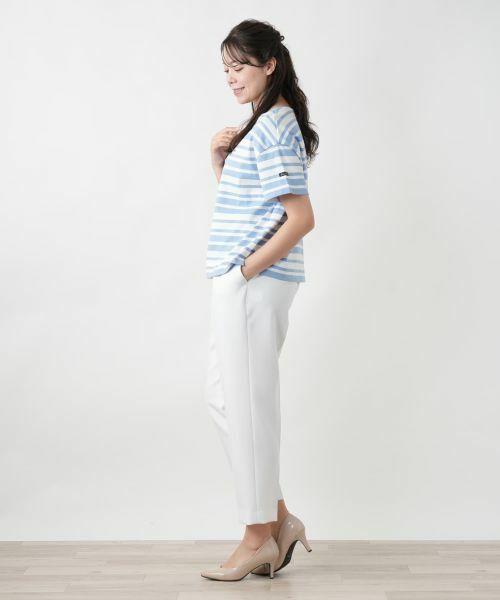 Leilian PLUS HOUSE / レリアンプラスハウス カットソー | 【店舗人気】ボーダーカットソー【Le minor】 | 詳細5