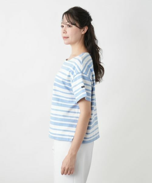 Leilian PLUS HOUSE / レリアンプラスハウス カットソー | 【店舗人気】ボーダーカットソー【Le minor】 | 詳細8