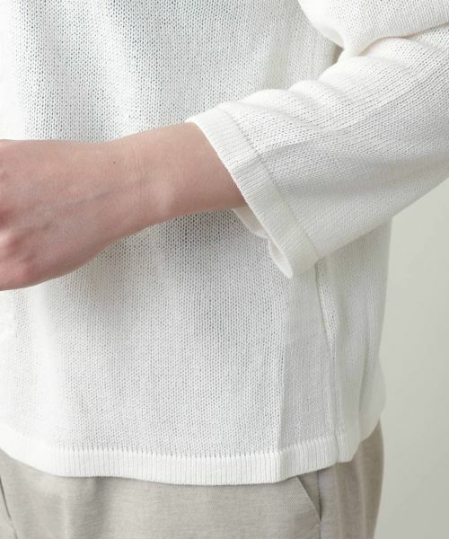 Leilian PLUS HOUSE / レリアンプラスハウス カーディガン・ボレロ | 【店舗人気】レイヤード風カーディガン【Leilian WHITE LABEL】 | 詳細10