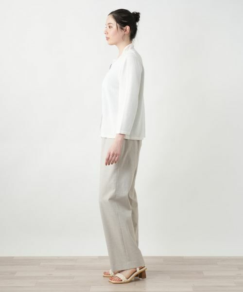 Leilian PLUS HOUSE / レリアンプラスハウス カーディガン・ボレロ | 【店舗人気】レイヤード風カーディガン【Leilian WHITE LABEL】 | 詳細2