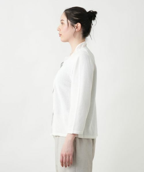 Leilian PLUS HOUSE / レリアンプラスハウス カーディガン・ボレロ | 【店舗人気】レイヤード風カーディガン【Leilian WHITE LABEL】 | 詳細5