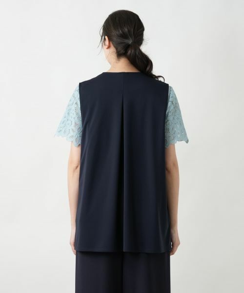 Leilian PLUS HOUSE / レリアンプラスハウス テーラードジャケット | 洗えるジャージーベスト | 詳細6