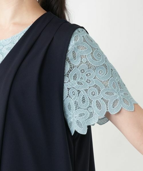 Leilian PLUS HOUSE / レリアンプラスハウス テーラードジャケット | 洗えるジャージーベスト | 詳細9