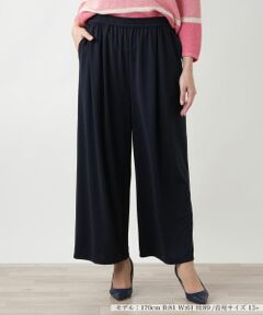 Leilian PLUS HOUSE / レリアンプラスハウス その他パンツ | 【店舗人気】洗えるジャージーパンツ