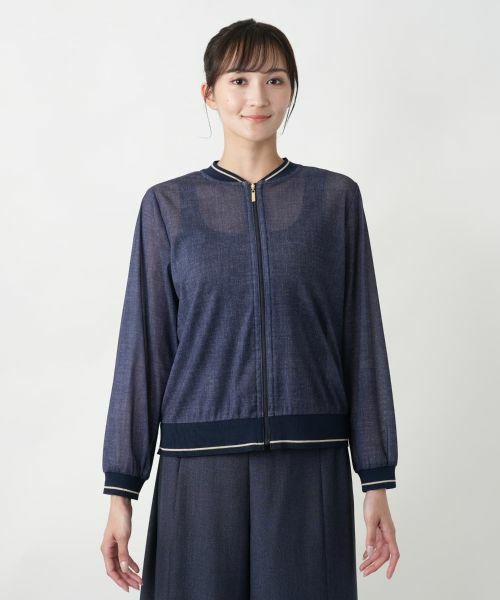 Leilian PLUS HOUSE / レリアンプラスハウス その他アウター | 【店舗人気】ジップブルゾン | 詳細4