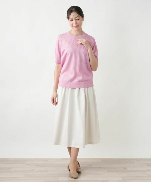 Leilian PLUS HOUSE / レリアンプラスハウス ニット・セーター | 【店舗人気】ニットインナー | 詳細1