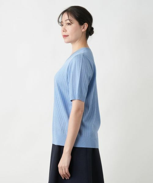 Leilian PLUS HOUSE / レリアンプラスハウス ニット・セーター | 【店舗人気】ニットインナー | 詳細11